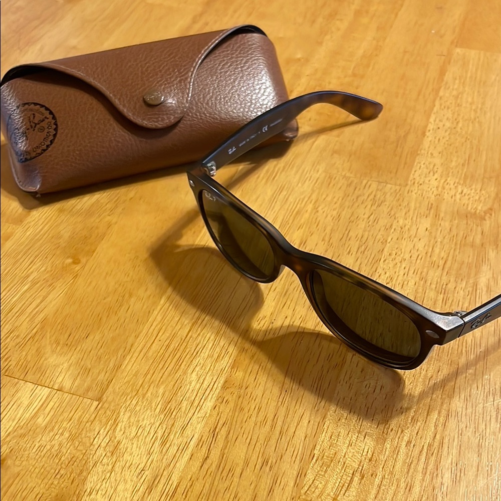 Ray-Ban Brown Sunglasses with Case